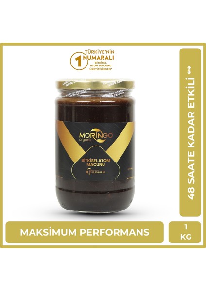 Organic Bitkisel Atom Macunu 900 gr