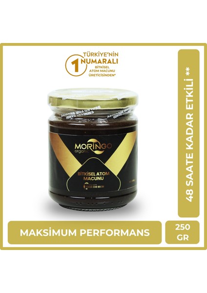 Organic Bitkisel Atom Macunu 240 gr