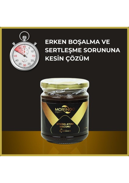 Organic Bitkisel Atom Macunu 240 gr