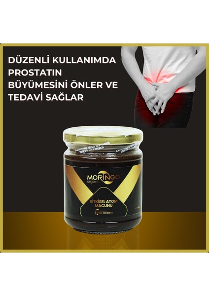 Organic Bitkisel Atom Macunu 240 gr
