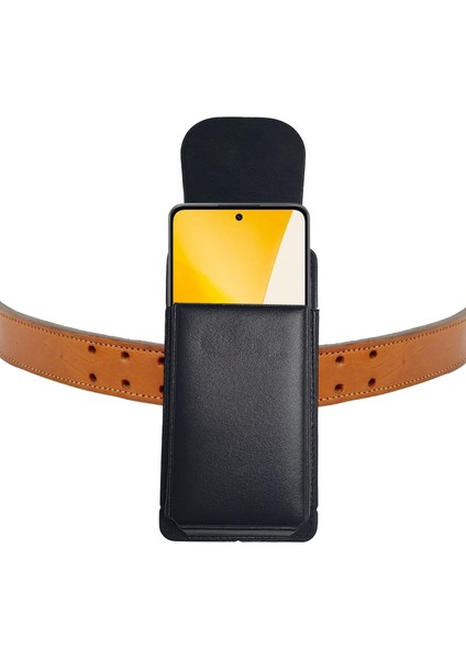 Galaxy M51 Uyumlu Kılıf Kapak - Bel Kemer Kılıfı Suni Deri modelleri