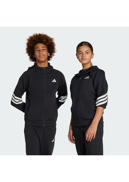 Sportswear JJ4801 Future Icons 3-Stripes Full-Zip Hooded Track Jacket Kids