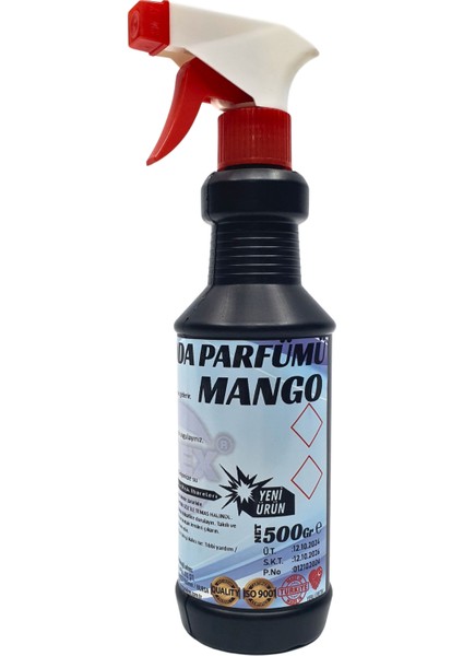 Mango Kokulu Parfüm 500 ml - Ferahlatıcı Mango Oda Kokusu, Oto ve Oda Parfümü, Ferah Araç Kokusu