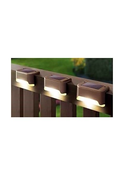 4 Adet Güneş Enerjili Mini LED Lamba