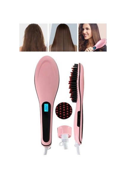 Fast Hair Straightener HQT-906 Saç Düzleştirici Tarak fiyatları