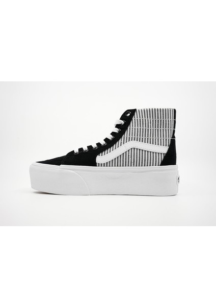 Ua Sk8-Hi Tapered Stackform Siyah/beyaz Unisex VN0A5JMKMCG1 modelleri
