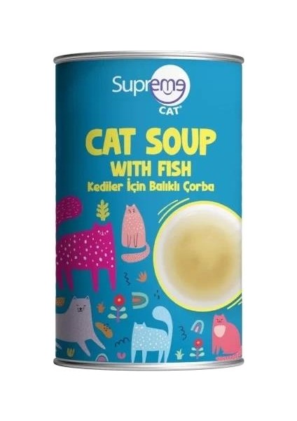 Cat Balikli Kedi Çorbası 135 ml