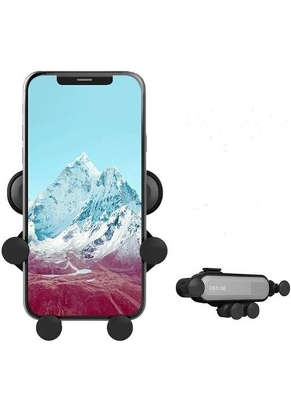 4 Nokta Destekli Tasarımlı Araç İçi Gümüş Telefon Tutucu fiyatları