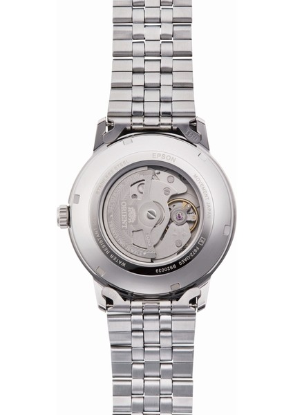 RA-AC0F02S30B Kurmalı Otomatik Çelik Gri Beyaz Kadran 41 mm Erkek Kol Saati
