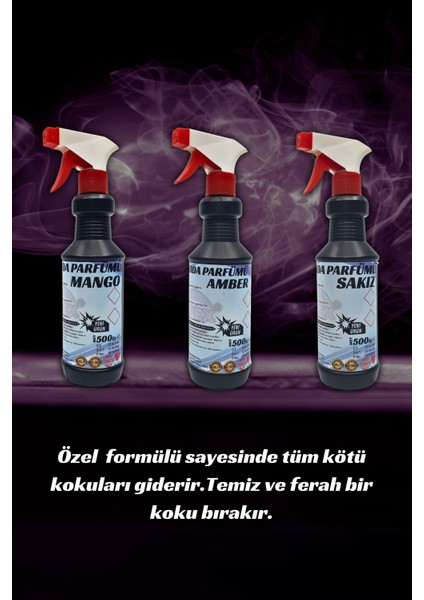 Sakız Kokulu Parfüm 500 ml - Ferahlatıcı Sakız Oda Kokusu, Oto ve Oda Parfümü, Ferah Araç Kokusu fırsatları