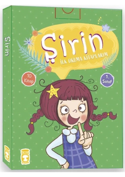 Şirin Ilk Okuma Kitaplarım Seti (10 Kitap Takım) (Mstzn)