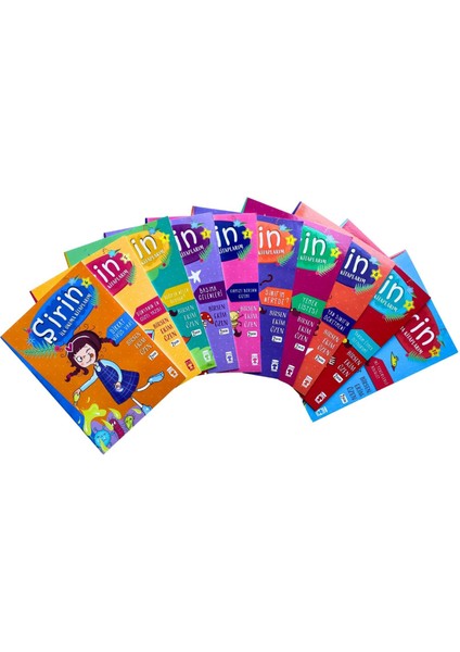 Şirin Ilk Okuma Kitaplarım Seti (10 Kitap Takım) (Mstzn)