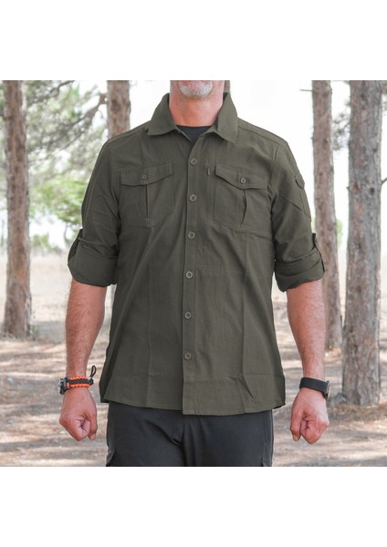 Loç Outdoor Tactical Erkek Gömleği Haki fiyatları
