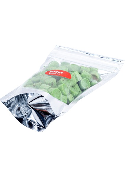 Kesme Sazan / Yayın Hamuru - Iğne Yemi - Yeşil-Midye 80 Gr