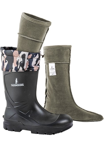 Polar Çizme Çorabı - Haki - Termal - Thermoking indirimleri