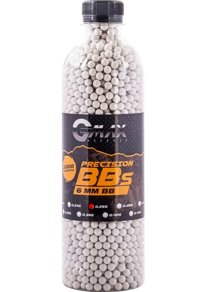 Plastik Bilye 6mm - 0.25 gr - 3000'LI