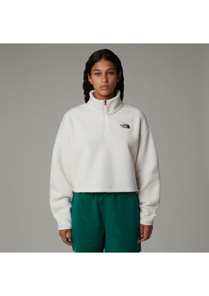 W Crop High Pile Fleece Kadın Polar