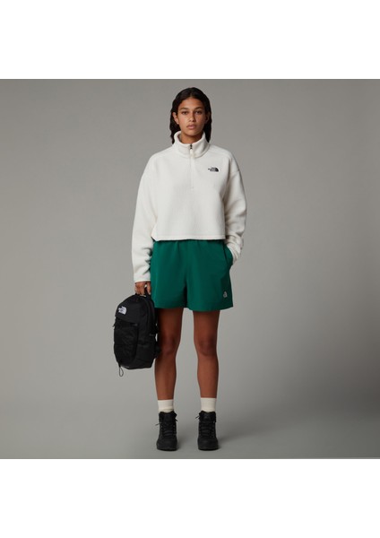 W Crop High Pile Fleece Kadın Polar fiyatları