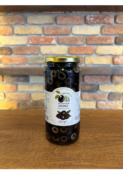 Dilimli Zeytin (İki Dilimli Bir Arada) - Süzme Ağırlık 250 gr x 2 Adet