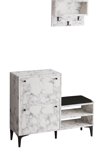 DECORMET Bred Ayakkabılık Carrara Marbel