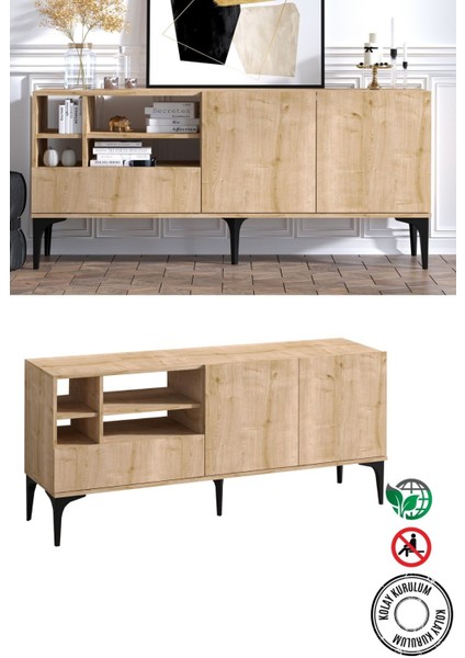 DECORMET Orela Konsol Safir Meşe dec-20069