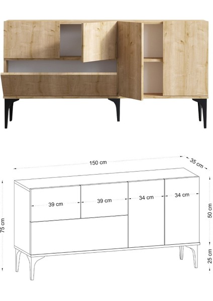 DECORMET Tress Konsol