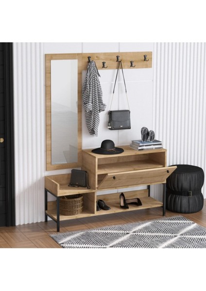 DECORMET Nonso Ayakkabılık Safir Meşe