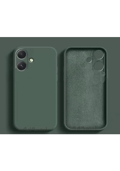 Samsung Galaxy A06 Kılıf Lansman Kamera Korumalı Içi Kadife Yumuşak Renkli Silikon Mat Hisli Süet Liquid