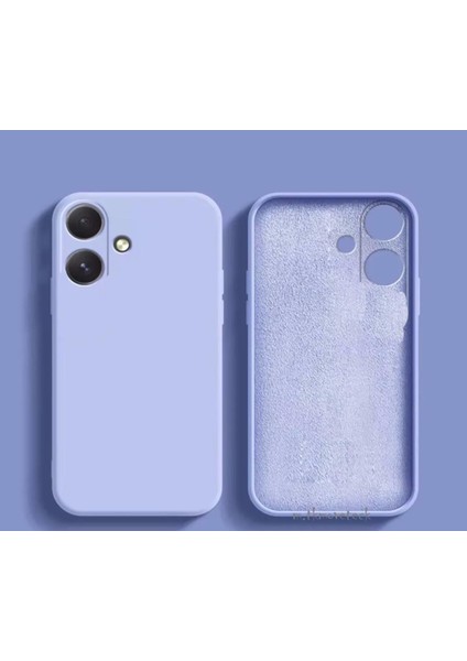 Samsung Galaxy A06 Kılıf Lansman Kamera Korumalı Içi Kadife Yumuşak Renkli Silikon Mat Hisli Süet Liquid