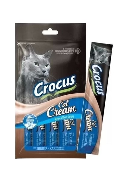 Karidesli Sıvı Kedi Ödül Maması 15 gr 4 Adet