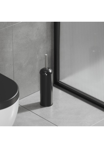 Smile Klozet ve Tuvalet Fırçası , Mat Siyah fiyatları