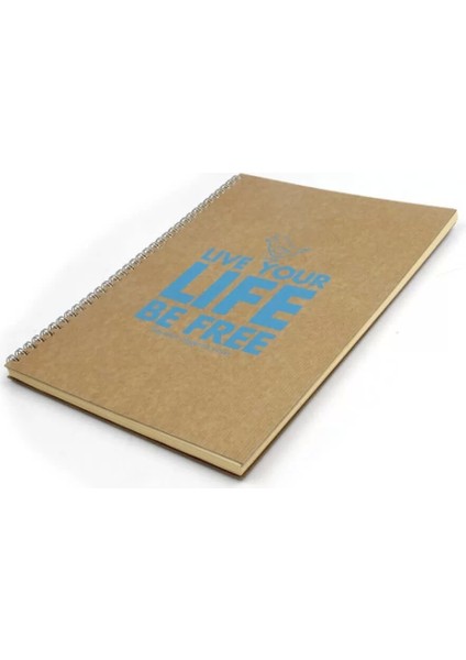 Color Funky Sert Kapak Kareli Defter A4 100 Yaprak 418002-99