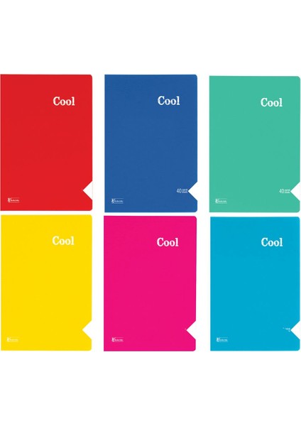 Color Cool Defter Pp Kapak Kareli A4 100 Yaprak 321862-99