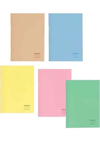 A4 80YP. Pastel Light Defter Kareli 327022-99