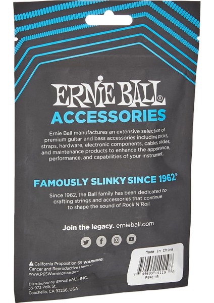 Ernie Ball P04119 Tel Sarma Aparatı Tel Çevirici Pegwinder Burgu Çevirici Sarı Stringwinders