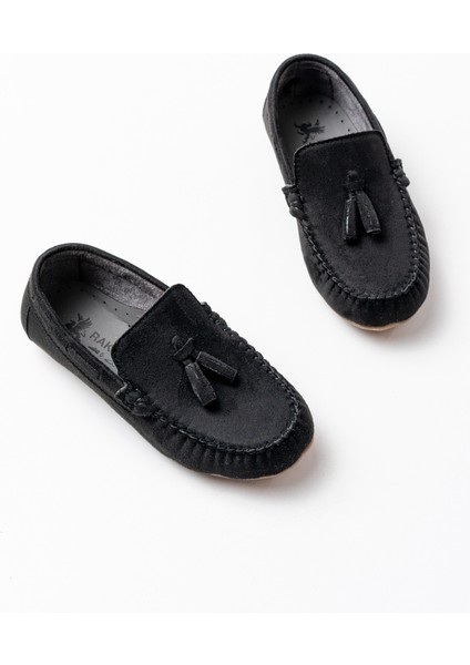 Çocuk Yumuşak Kaydırmaz Anatomik Taban Loafer modelleri