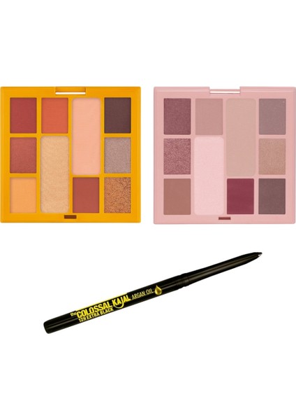 Show Your Style - Far Paleti 465 Rosy + Far Paleti 461 Bohemian + Maybelline-Kajal Siyah Göz Kalemi