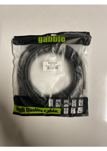 Gabble YK05 Yazıcı Kablosu 5 Metre fiyatları
