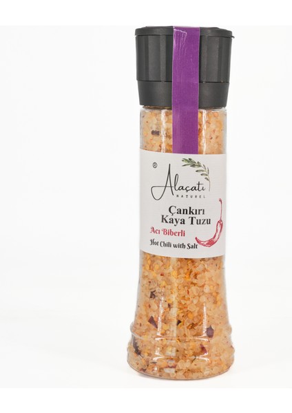 Acı Biberli Çankırı Kaya Tuzu 370 gr