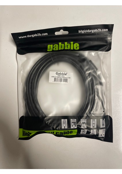 Gabble 5 Metre USB Uzatma Kablosu