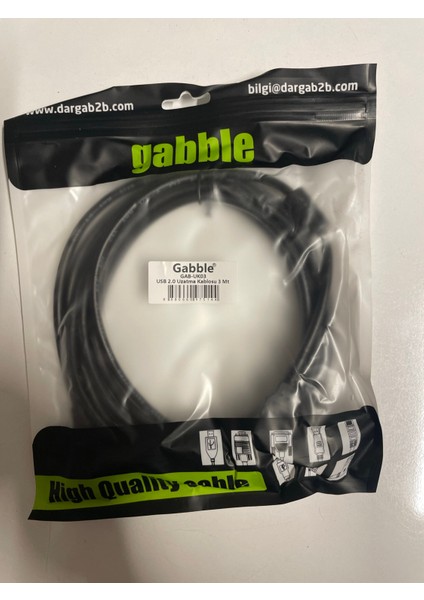 Gabble 3 Metre USB Uzatma Kablosu