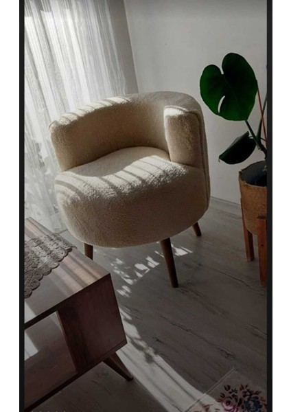 Tekli Puf ,makyaj Önü Pufu,çay Seti Tekli Koltuk, Berjer (Salon, Balkon, Ofis)