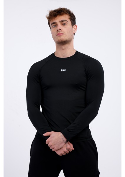 Erkek Pro Compression Uzun Kollu Spor Fitness Body modelleri