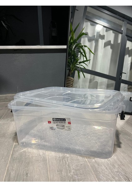 Plastik Kilitli Kapaklı Yatay Saklama ve Erzak Kutusu 30 Litre Plastik Saklama Kabı fiyatları