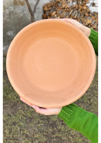 El Yapımı Toprak Çiğ Köfte Tepsisi-Güveci-Tavası Küçük Boy 35 cm fiyatları