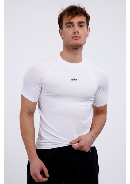 Erkek Pro Compression T-Shirt Kısa Kollu Spor Fitness Body fırsatları