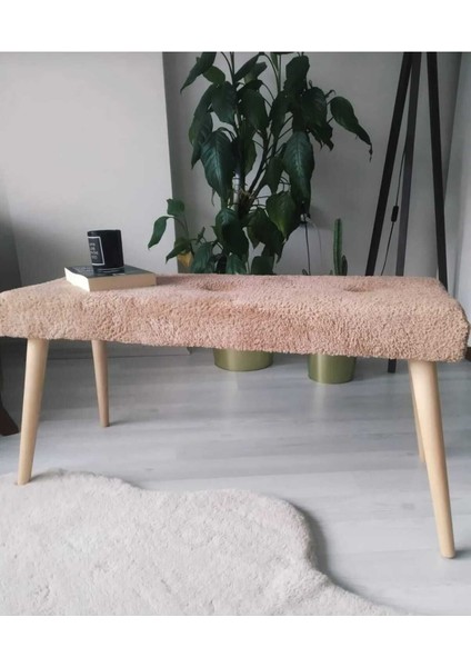 Ahşap Ayaklı Handmade Geniş Oturum kahverengi Welsoft Kumaş Bench ,ayak Ucu Uzatmalık,berjer, Koltuk fiyatları