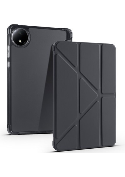 Xiaomi Redmi Pad SE 8.7 Kılıf Zore Tri Folding Kalem Bölmeli Standlı Kılıf