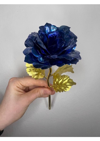 Love Candles 1 Adet Altın Varaklı Gül Solmayan Gül, Yapay Gül, Sonsuzluk Gülü Sevgililer Günü si, Anneler Günü si, Nişan si, Düğün si, Altın Gül fiyatları