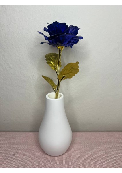 Love Candles 1 Adet Altın Varaklı Gül Solmayan Gül, Yapay Gül, Sonsuzluk Gülü Sevgililer Günü si, Anneler Günü si, Nişan si, Düğün si, Altın Gül indirimleri